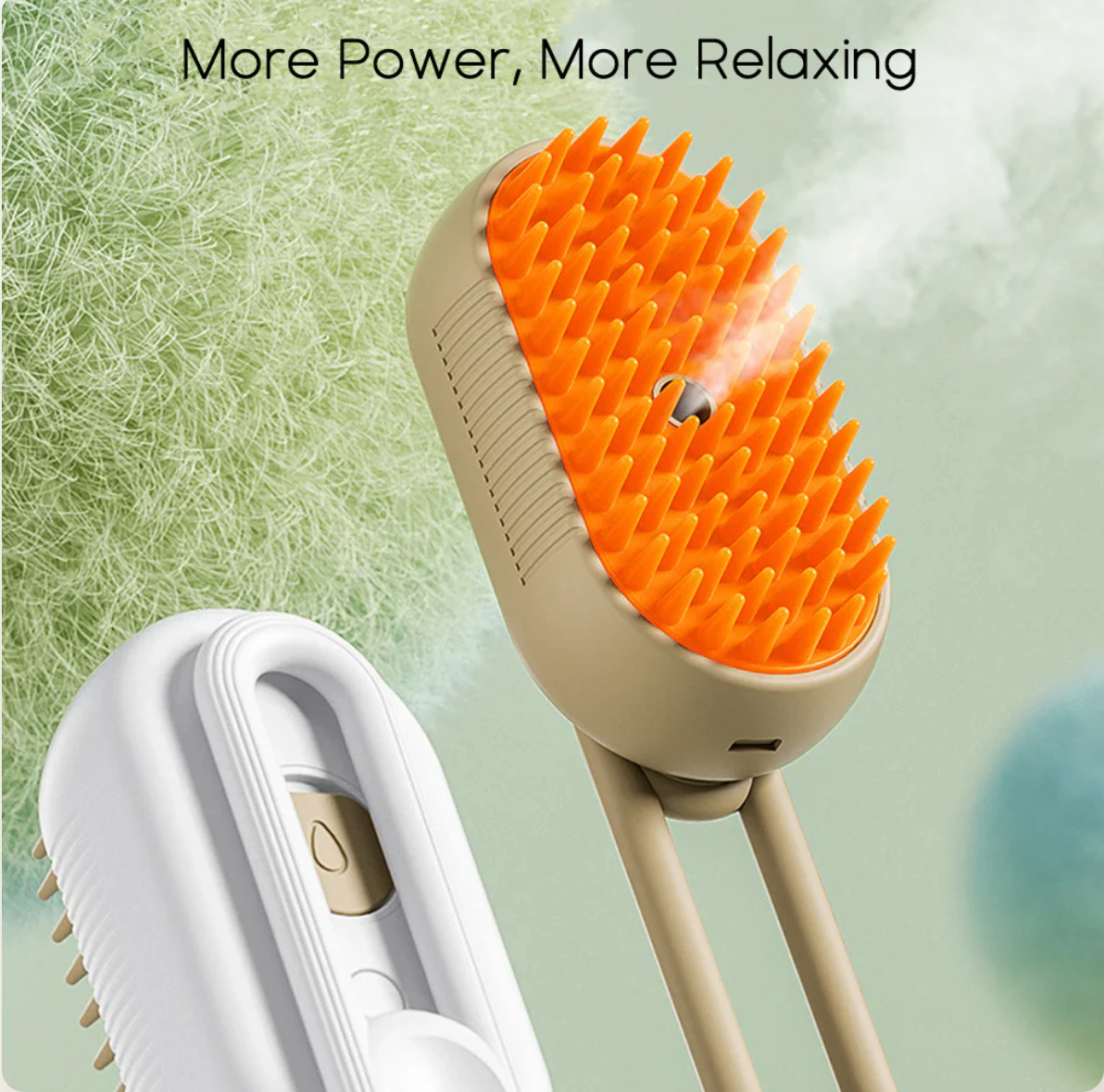 Pet Brush – Steam Mist Grooming & Detangling Tool