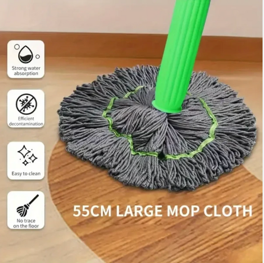 Self-twisting Water Rotating Mop