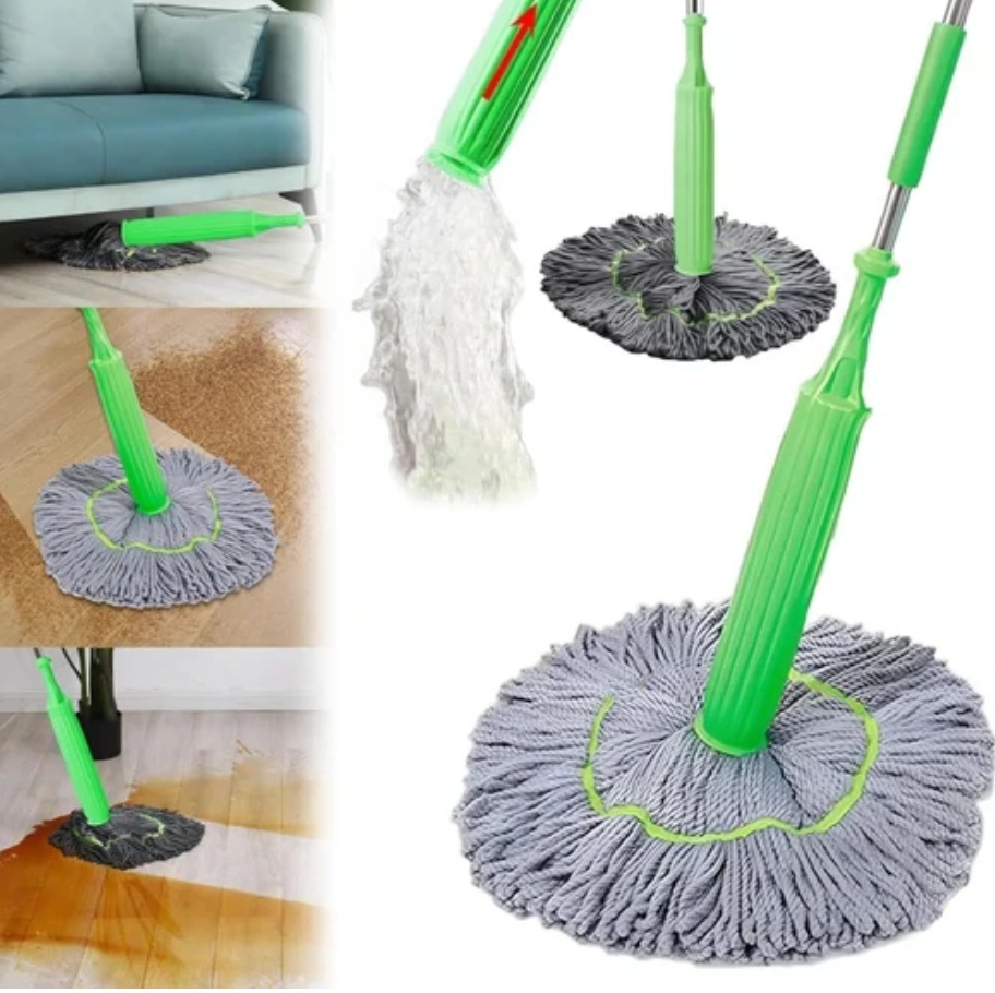 Self-twisting Water Rotating Mop
